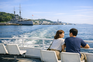 帰りのフェリー